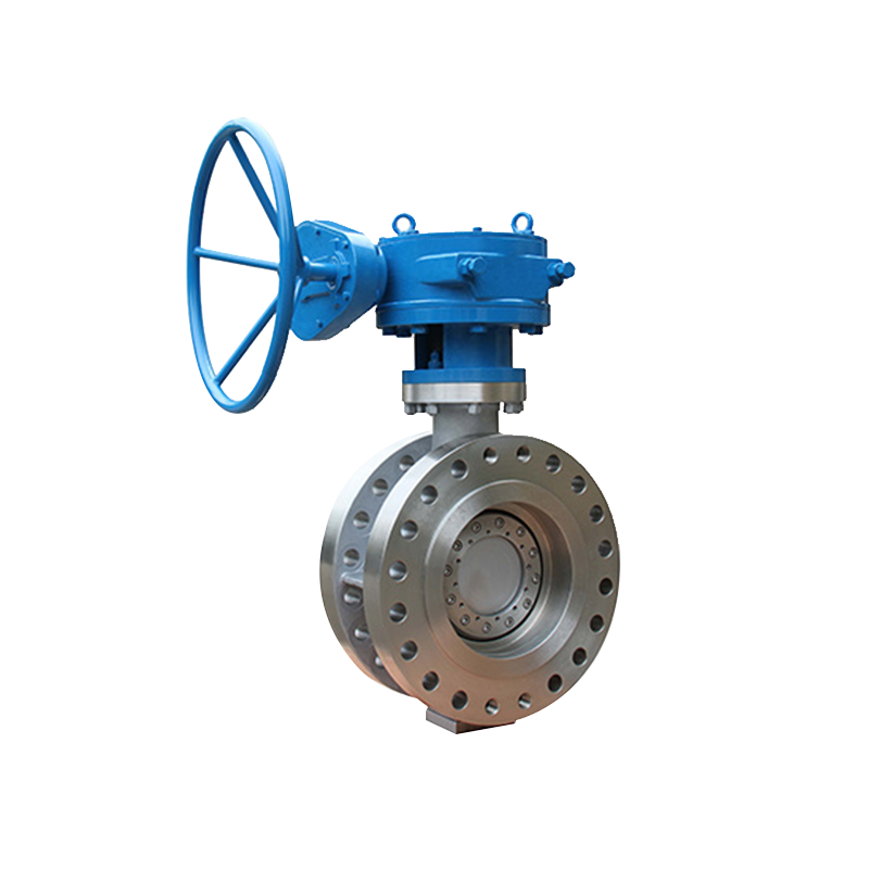 Industrial Worm Gear GB Standard Flanged Type Butterfly Valve