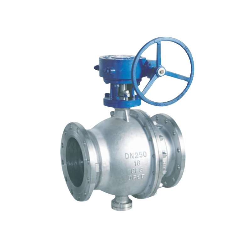 Q347Y Metal Hard Sealed Fixed Ball Valve
